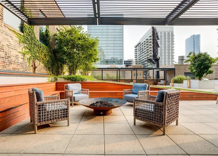 Blueground West Loop Rooftop Pool Gym Chi-1140 Apartamento